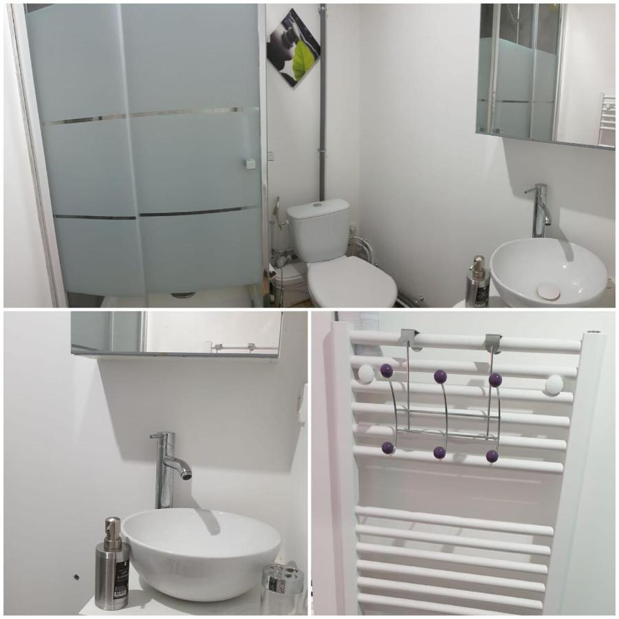Chambres Poitiers Centre Ville - Salle de Bain, Réfrigérateur, TV et machine à café privatifs - Cuisine commune - Terrasse - Hôtel de ville à 200m Extérieur photo