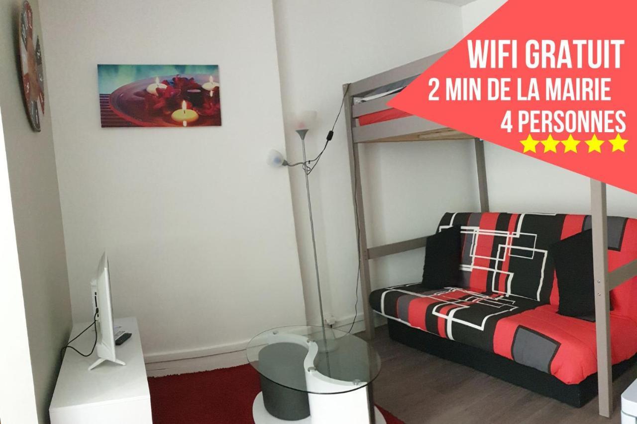 Chambres Poitiers Centre Ville - Salle de Bain, Réfrigérateur, TV et machine à café privatifs - Cuisine commune - Terrasse - Hôtel de ville à 200m Extérieur photo